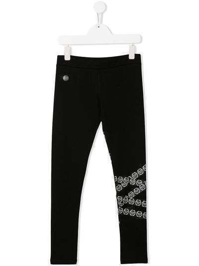 Philipp Plein Junior легинсы с логотипом