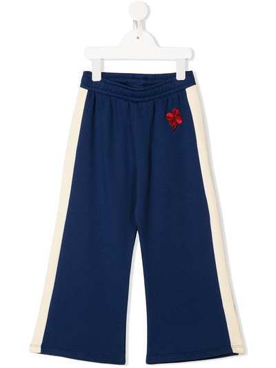 Mini Rodini спортивные брюки с контрастными полосками сбоку