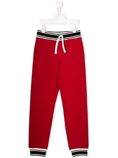 Dolce & Gabbana Kids спортивные брюки с кулиской