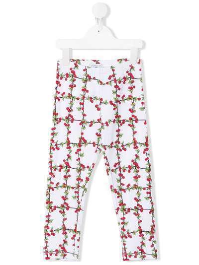 Monnalisa брюки с цветочным принтом