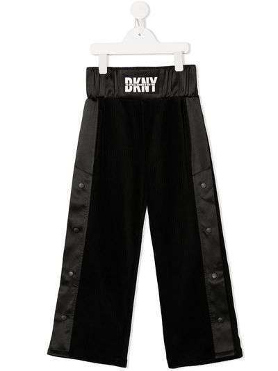 Dkny Kids широкие брюки с логотипом