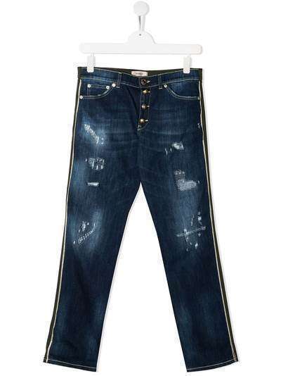 Dondup Kids двухцветные джинсы
