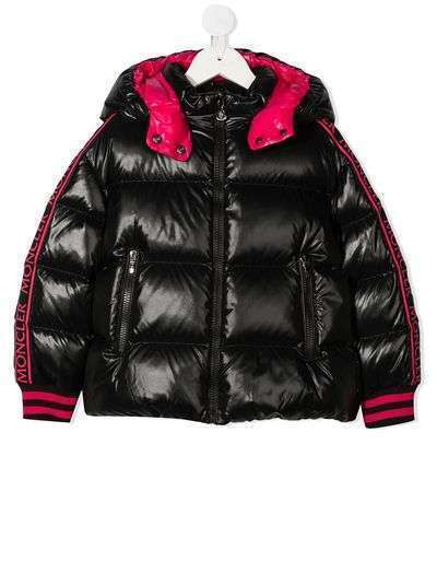 Moncler Kids пуховик с капюшоном