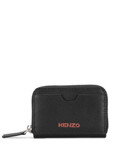 Kenzo кошелек на молнии с вышитым логотипом