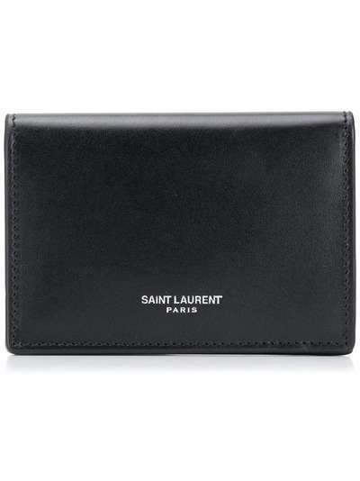 Saint Laurent кошелек с маленьким логотипом