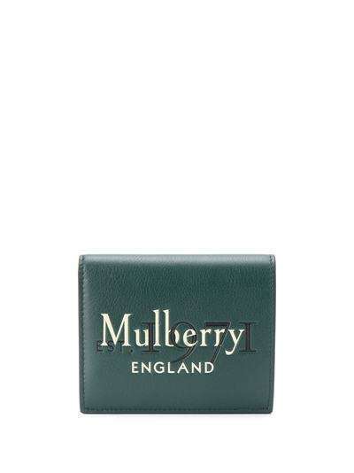 Mulberry кошелек с тисненым логотипом