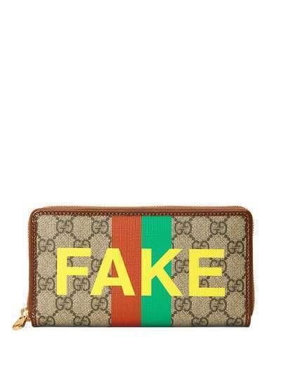 Gucci кошелек Fake/Not GG с монограммой