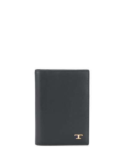 Tod's кошелек с металлическим логотипом