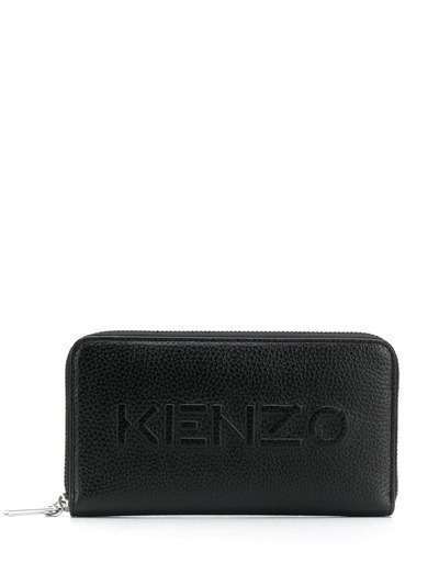 Kenzo кошелек с тисненым логотипом