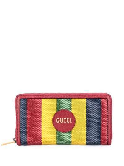 Gucci кошелек в полоску Baiadera