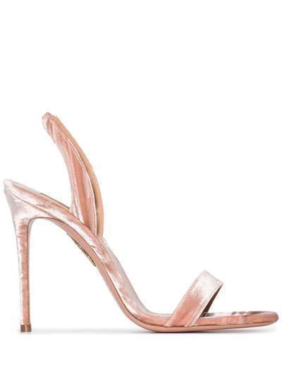 Aquazzura босоножки So Nude 105