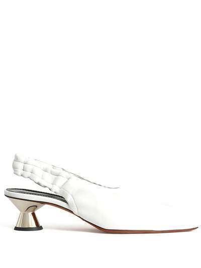 Proenza Schouler Sling Back Square Toe Pumps