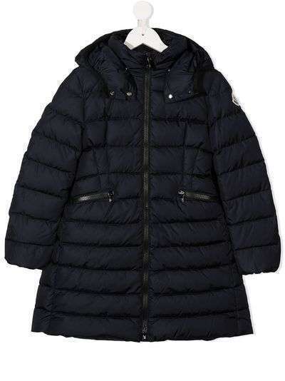 Moncler Kids пуховик с капюшоном