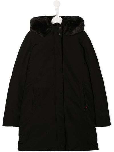 Woolrich Kids пуховик с капюшоном