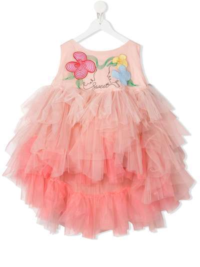 Raspberry Plum платье Olia с вышивкой