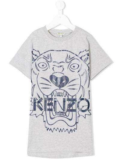 Kenzo Kids платье-футболка 'Tiger'