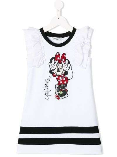Monnalisa декорированное платье Minnie Mouse