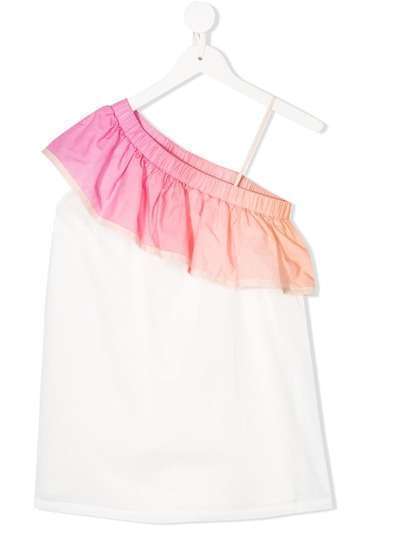 Chloé Kids платье мини асимметричного кроя