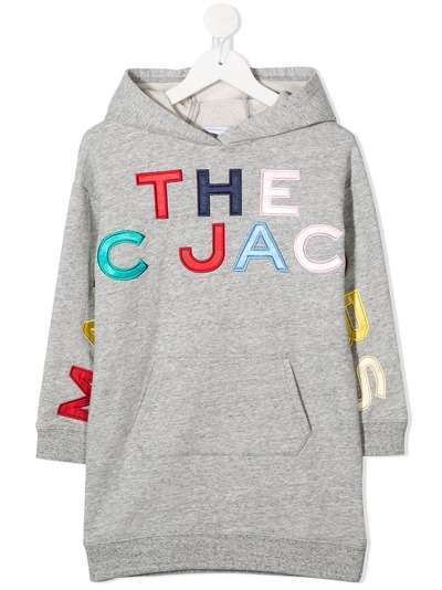 The Marc Jacobs Kids платье с вышитым логотипом