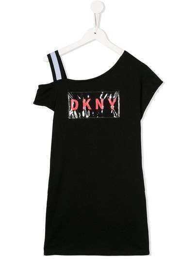 Dkny Kids платье асимметричного кроя
