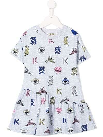 Kenzo Kids платье Oriental Icons