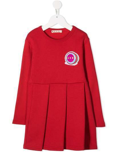 Marni Kids платье-свитер с логотипом