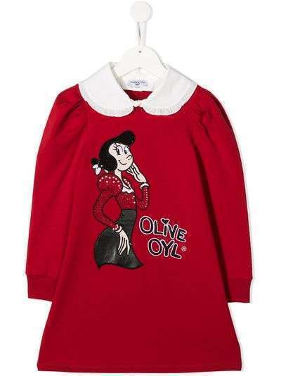 Monnalisa платье-свитер Olive Oyl