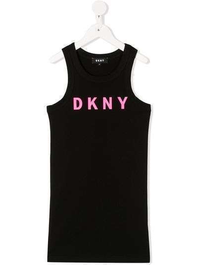 Dkny Kids платье без рукавов с логотипом
