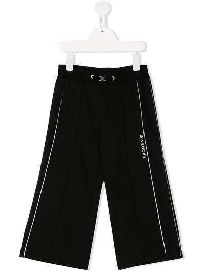 Givenchy Kids спортивные брюки широкого кроя