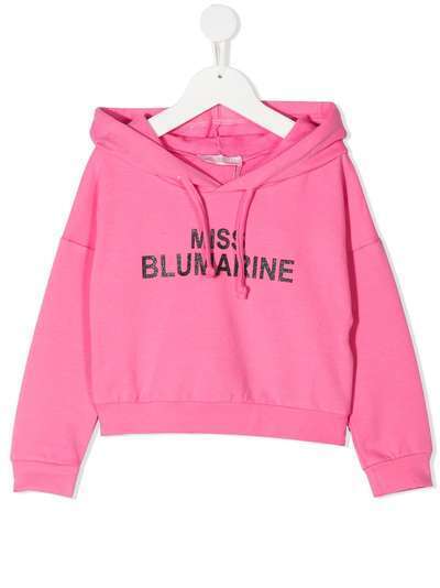 Miss Blumarine худи с логотипом