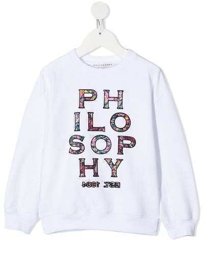 Philosophy Di Lorenzo Serafini Kids толстовка с логотипом