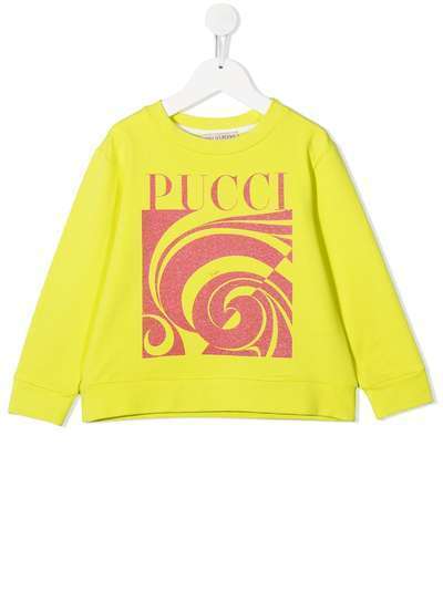 Emilio Pucci Junior толстовка с логотипом