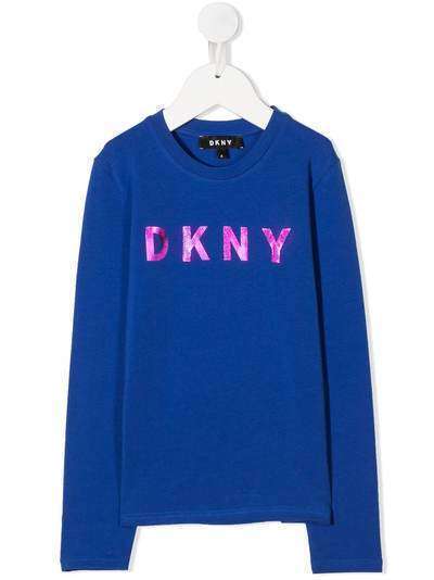 Dkny Kids толстовка с логотипом