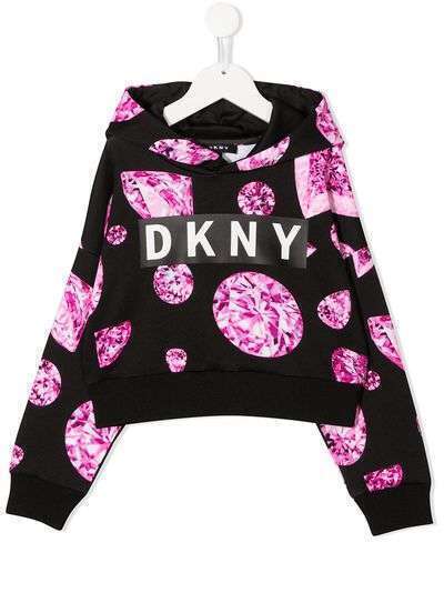 Dkny Kids худи с принтом