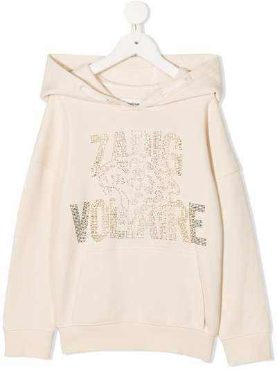 Zadig & Voltaire Kids худи с логотипом