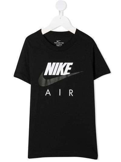 Nike Kids футболка с логотипом