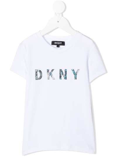 Dkny Kids logo t-shirt