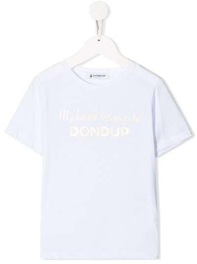 Dondup Kids футболка My Heart Belongs To