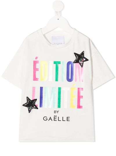 Gaelle Paris Kids футболка Édition Limitée с короткими рукавами