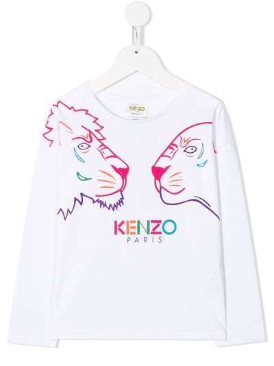 Kenzo Kids футболка Tiger Friends