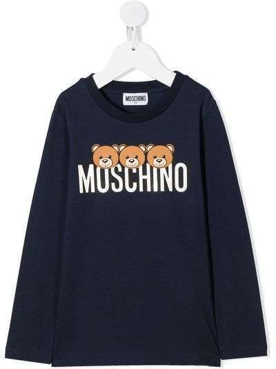 Moschino Kids футболка Toy Bear