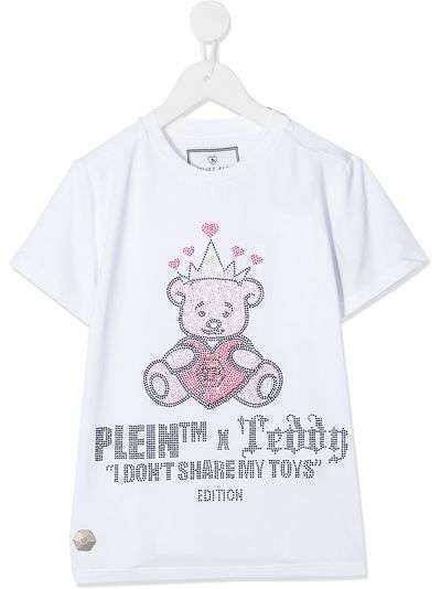 Philipp Plein Junior декорированная футболка