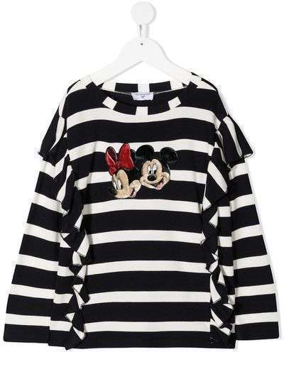 Monnalisa футболка Minnie & Mickey из коллаборации с Disney