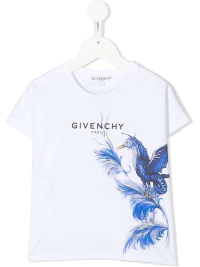 Givenchy Kids футболка с принтом