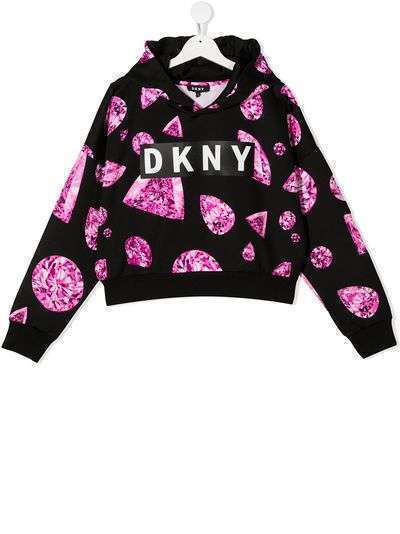 Dkny Kids худи с логотипом