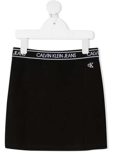 Calvin Klein Kids юбка с логотипом