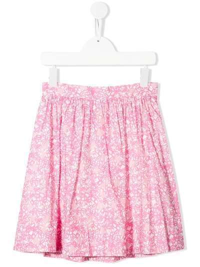 Marni Kids короткая юбка с цветочным принтом