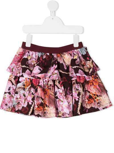Molo юбка мини с цветочным узором