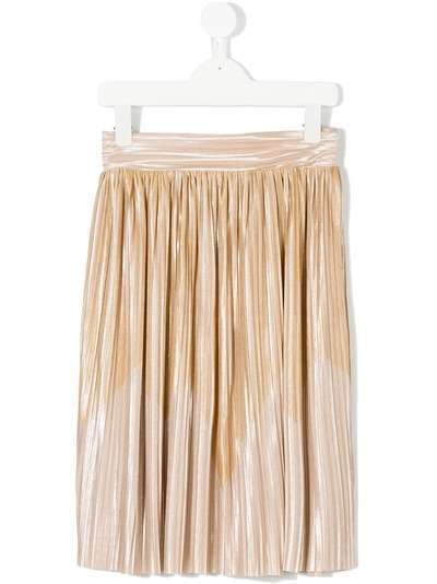 Andorine плиссированная юбка с металлическим блеском