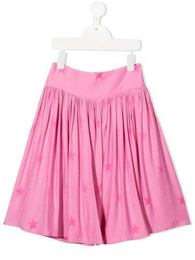 Stella McCartney Kids плиссированная юбка с принтом